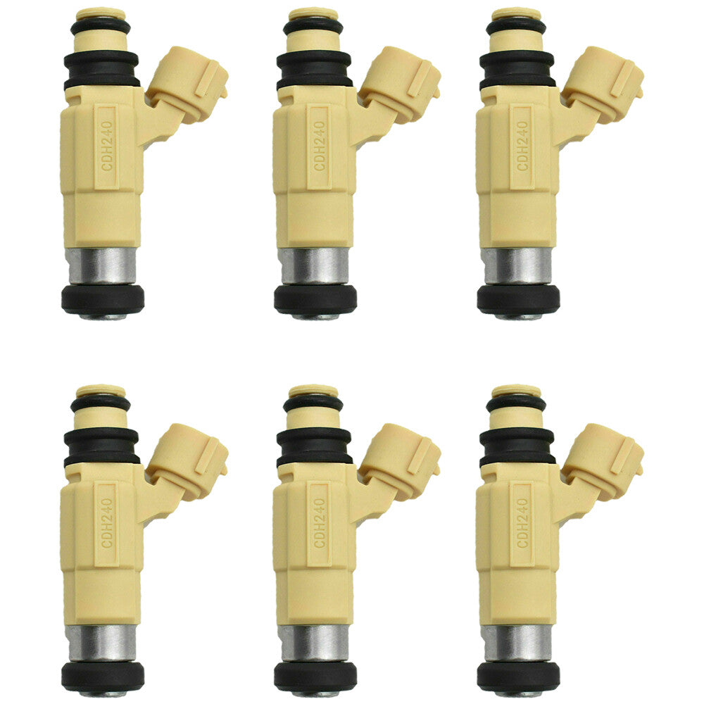 Set of 6 Fuel Injectors INP774 For 01-06 for Suzuki XL-7 Grand Vitara 2.7L CDH-240