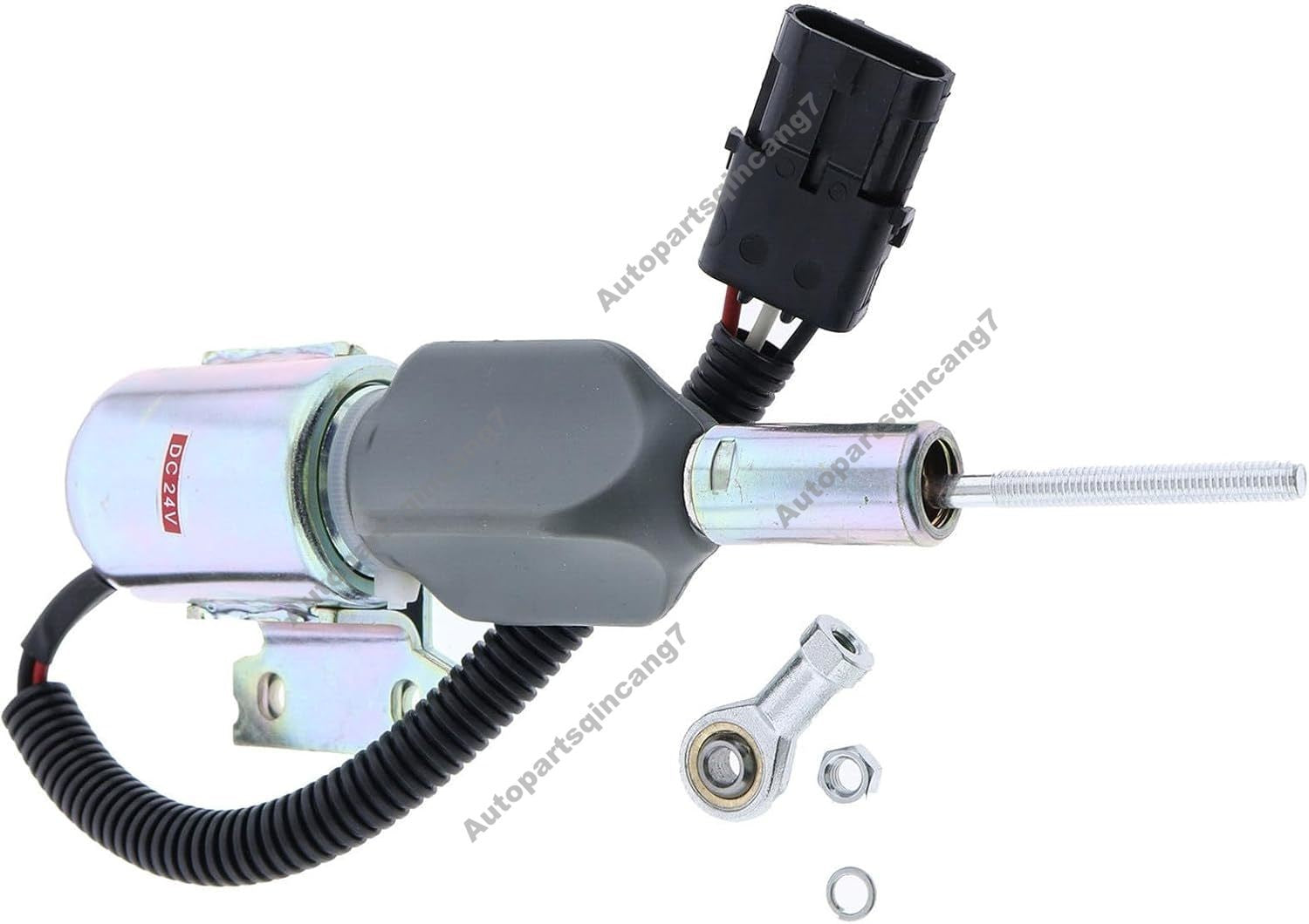 24V Fuel Shut Off Solenoid 3932320 for 5.9L 6BT Engine