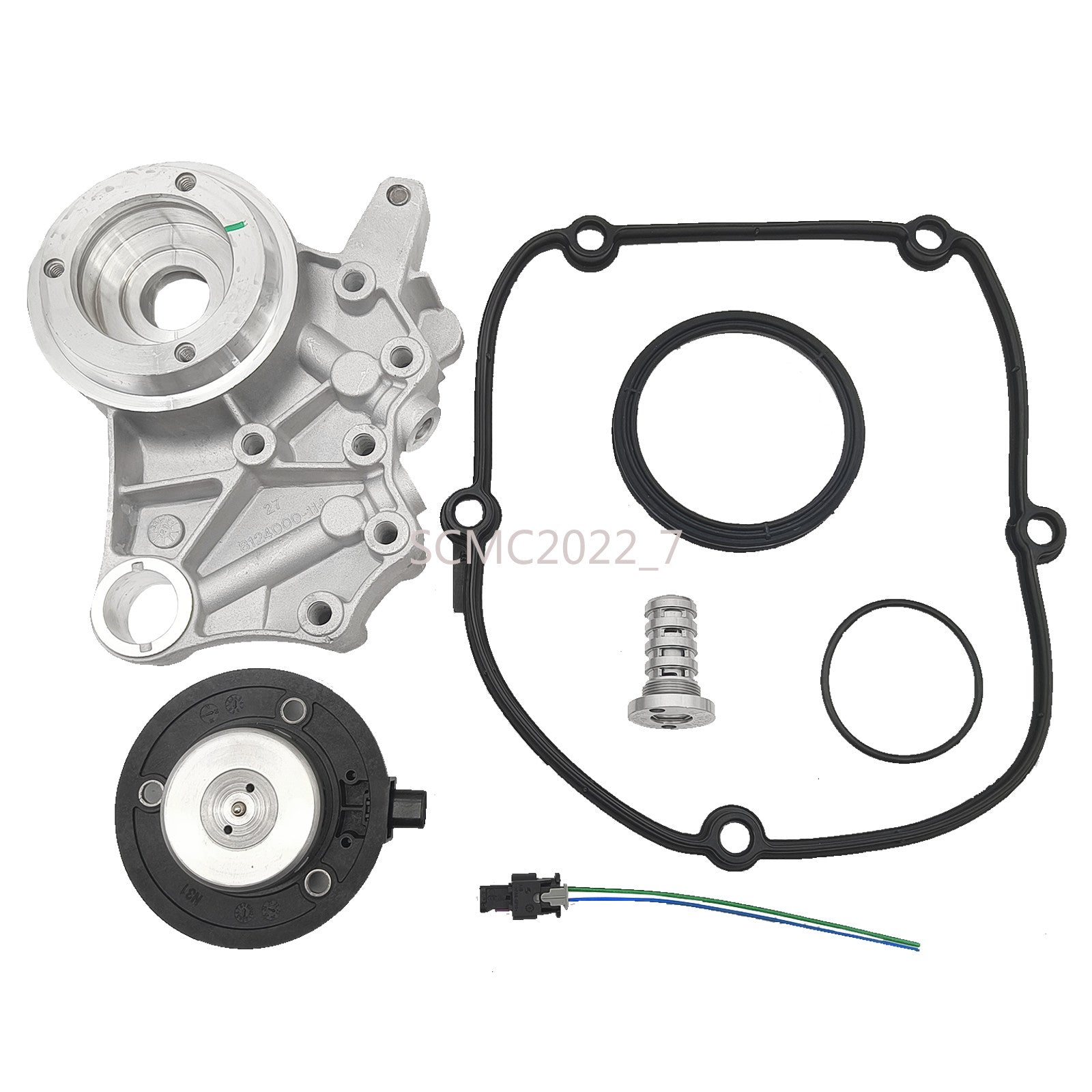 7Pcs Camshaft Adjuster Kit 1.8/2.0T for VW Beetle for Golf for Jetta CC for AUDI A3 A6 Q5 TT