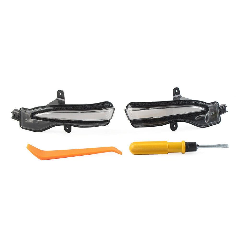 Pair LED Side Mirror Sequential Dynamic Turn Signal Light for Mazda CX-5 / CX-3