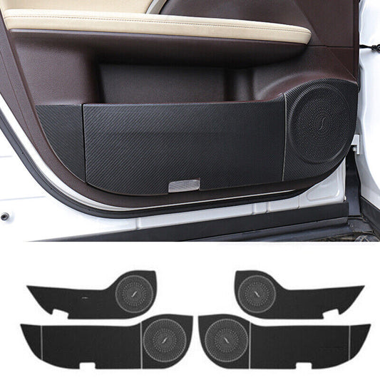 for Lexus RX350 450H 2016-2022 Leather Inner Door Anti-Kick Pad Trim Stickers