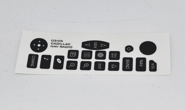 Navigation Radio Button Repair Stickers For 03-05 GM for CADILLAC for ESCALADE for HUMMER