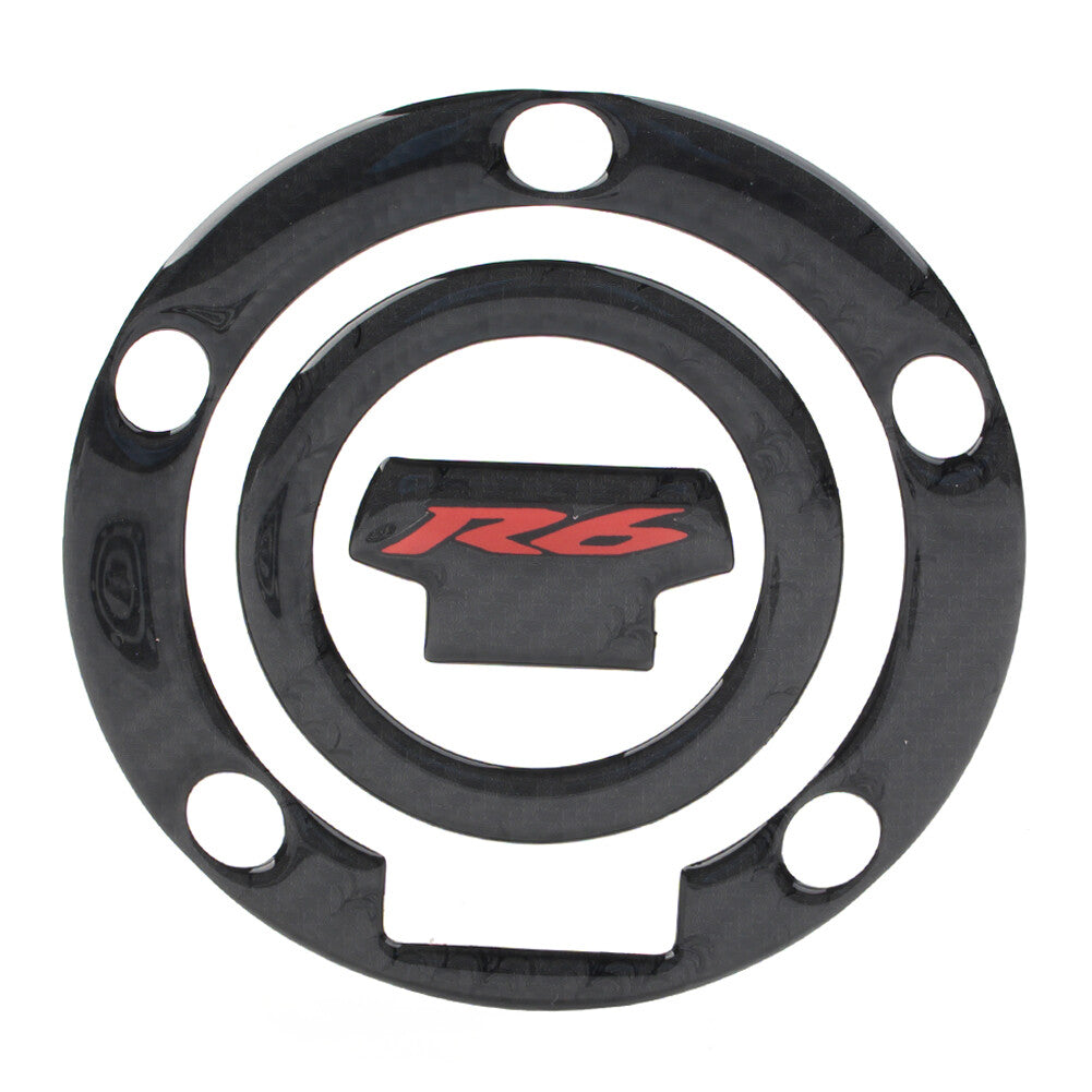 1x Fit for Yamaha YZF R6 YZF600 Gas Tank 3D Decal Fuel Cover Sticker