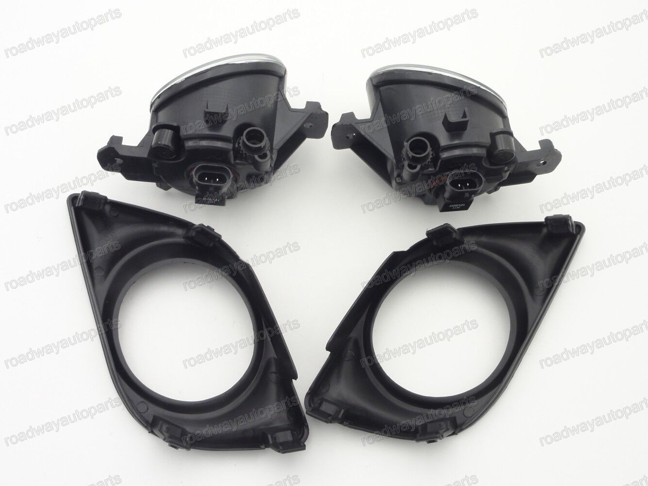 Pair Front Bumper Fog Light Driving Lamps w/cover Fit for NISSAN VERSA 2012-2014