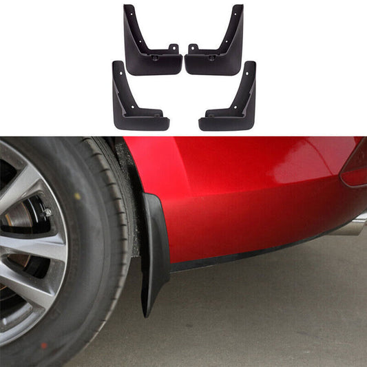 Mud Flaps Splash Guards Mudguards Fender for Mazda 3 Axela 19-2023 Black ABS 4P