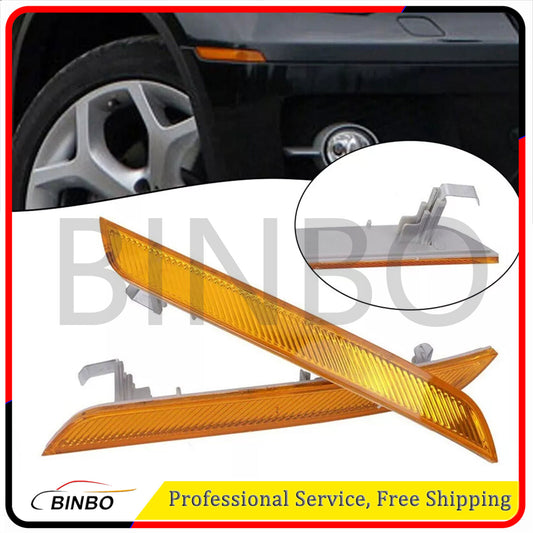 Amber Front Bumper Fender Side Marker Reflector Light For X6 E71 E72 07-2014