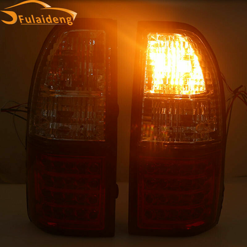for Toyota Prado LC90 FJ90 3400/2700 1998-2002 LED Rear Stop Brake Tail Lights