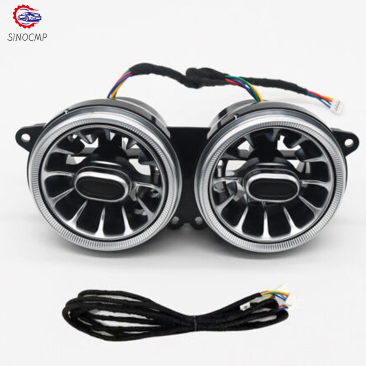 7/64 Colors Rear Air Vent LED Ambient Light For 2014-2020 for Mercedes-Benz S W222