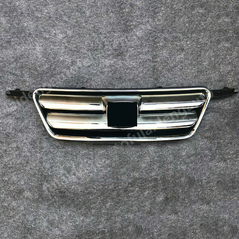 Chrome ABS Front Bumper mesh Grill Grille Replace for Honda CR-V CRV 2005-2006