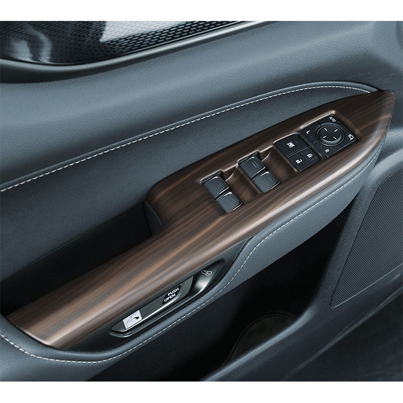 for Lexus NX250 350 350h 2022-24 Wood Grain Window Lift Switch Button Panel Trim