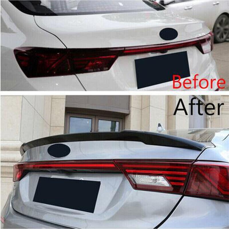 For 2019-22 for Kia Forte Cerato K3 Gloss Black Car Rear Tail Trunk Spoiler Wing Lip