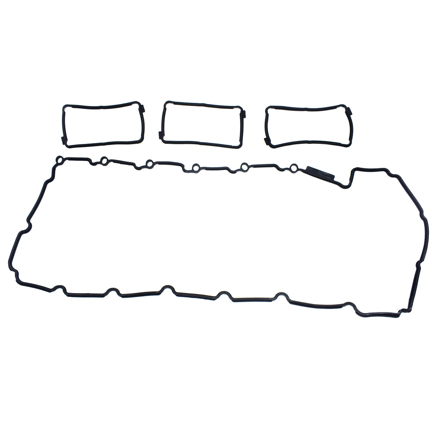 Valve cover gasket 11127587804 is suitable for BMW 640i, 535i, 435i, 335i, X1, X3, X4, X5, X6, M3, and M4.