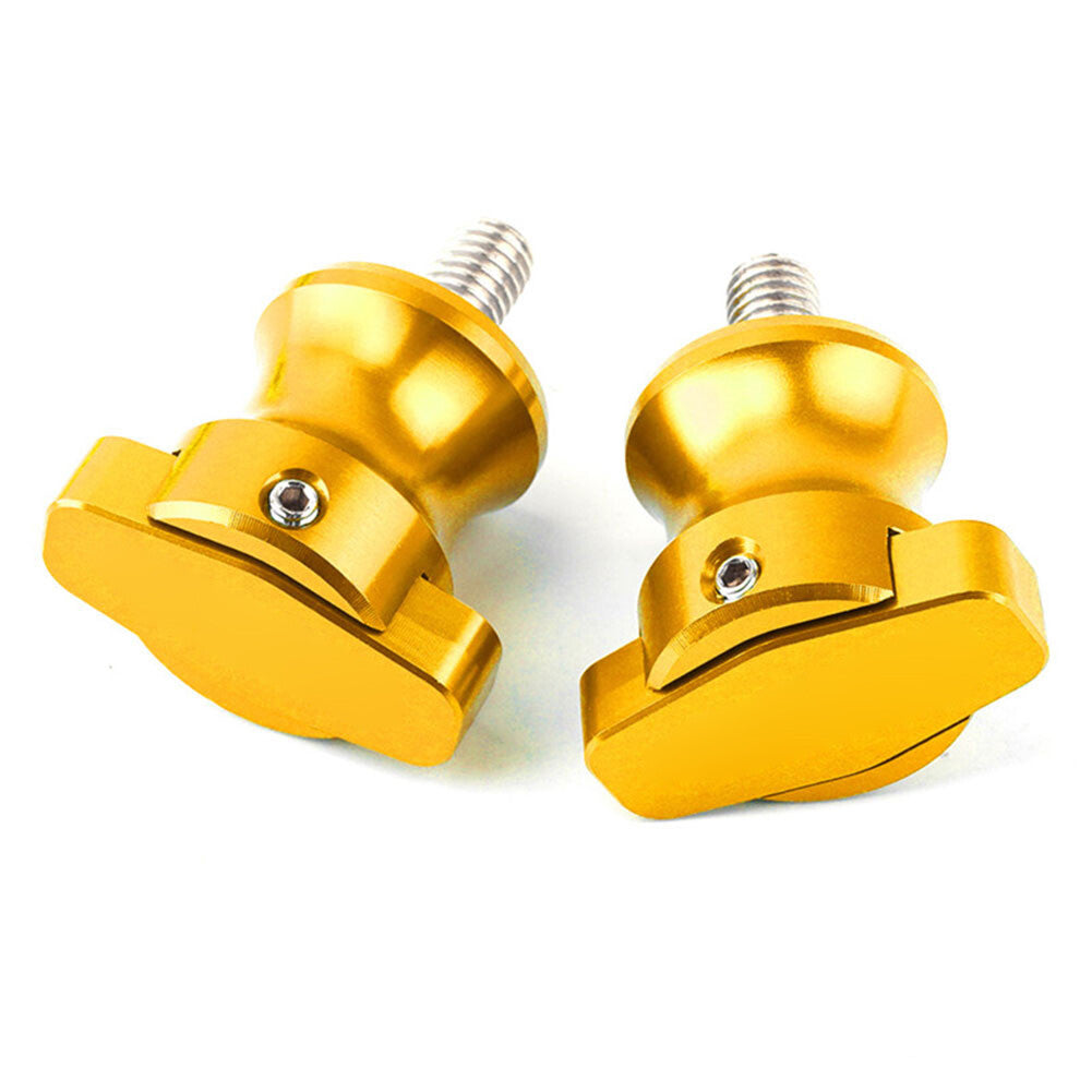 2¢ªCNC Schwingenschieber Spulen St?nderschrauben M8 f¨¹r for Honda CBR600RR 03-17 Gold