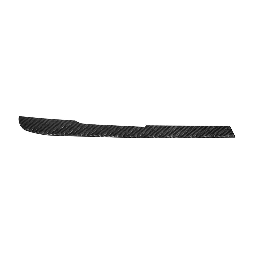 Carbon fiber interior lower center air vent socket cover trim for Toyota Hilux
