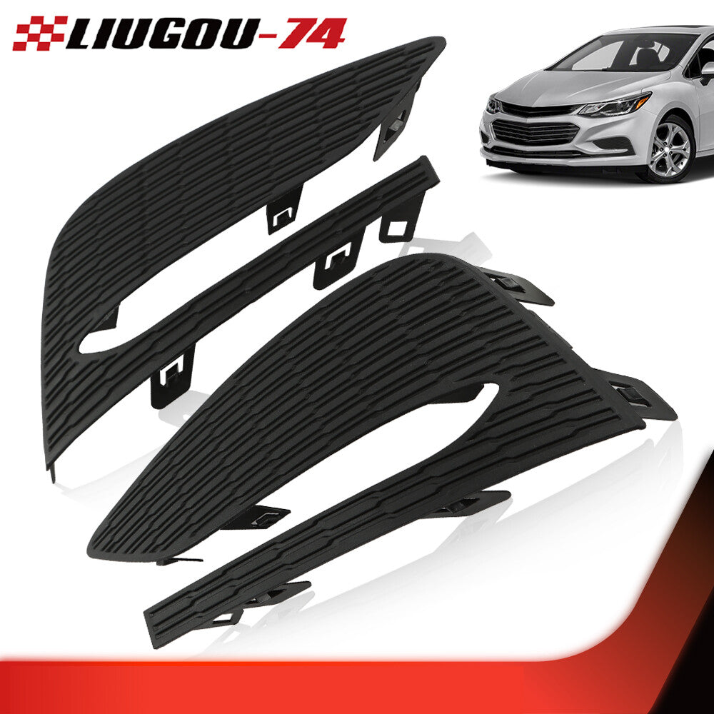 new fog light cover caps (one pair) fit for Chevrolet for Cruze 16-18 (approx.)