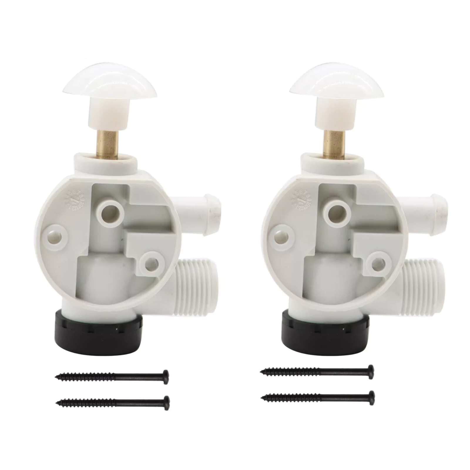 385314349 2Pack RV Toilet Water Valve Kit For Dometic/Sealand Easy installation