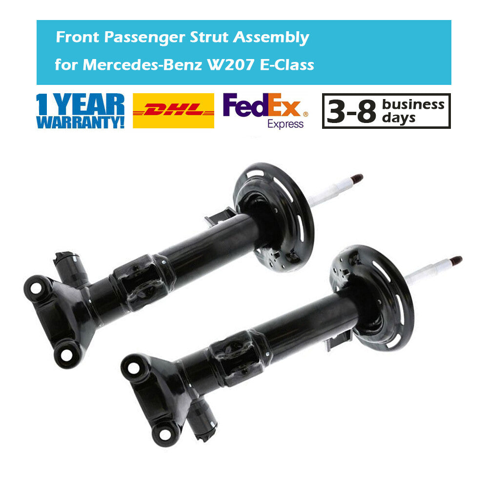2PCS Front Electric Shock Absorber Fit for Benz C-Class C204 C200 E-Class C207 E250