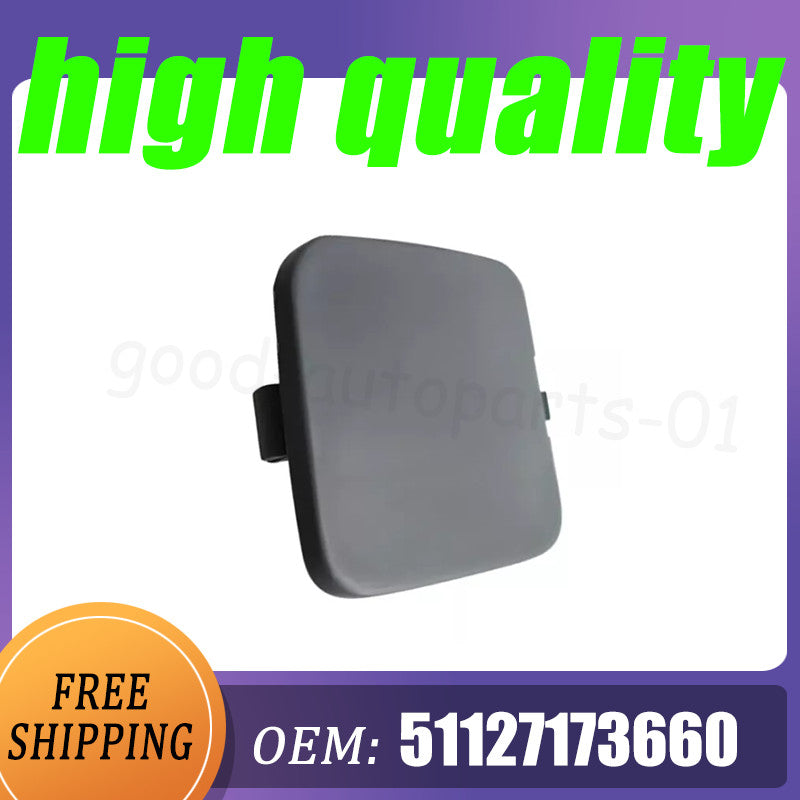 151127173660 Rear bumper tow hook visor cap, unpainted, suitable for 3' E46 316i 318d