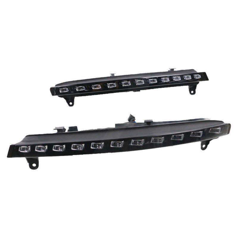 SEQUENTIAL LED DRL DAYTIME RUNNING LIGHT TURN SIGNAL LAMPS for AUDI Q7 2010-2015