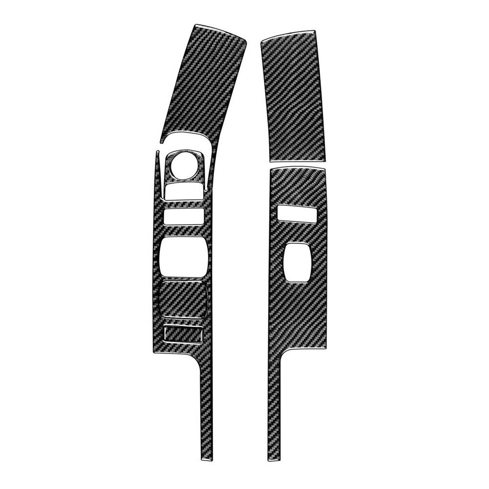 Carbon Fiber Front door Window control Trim For Silverado for GMC for SIERRA 2014-2018
