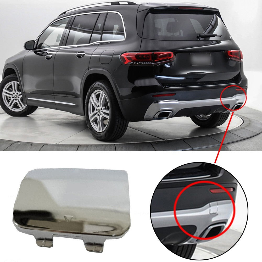 for Benz W247 GLB250 2020/2021/2022 Rear Bumper Tow Eye Bracket Hook Cover Cap