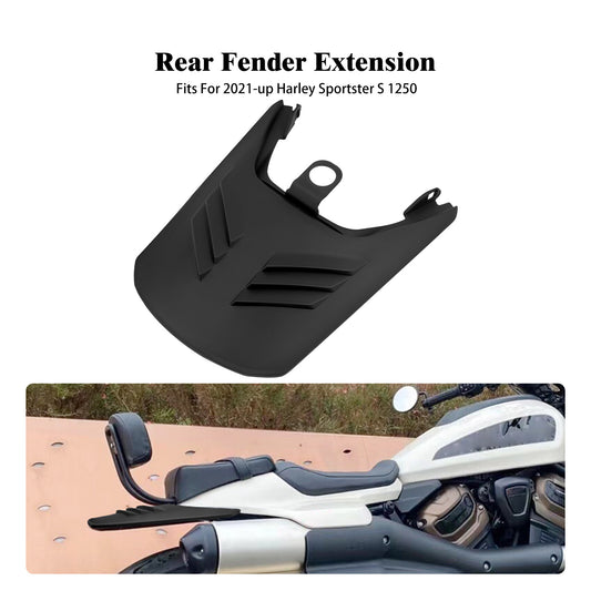 Motor Rear Fender Extension Extender Fit for Harley Sportster S 1250 2021-2023