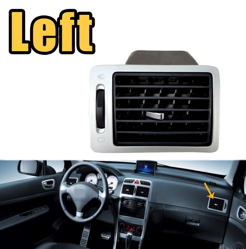 Left front dashboard center console air conditioning vent socket grille suitable for Peugeot 307 CC