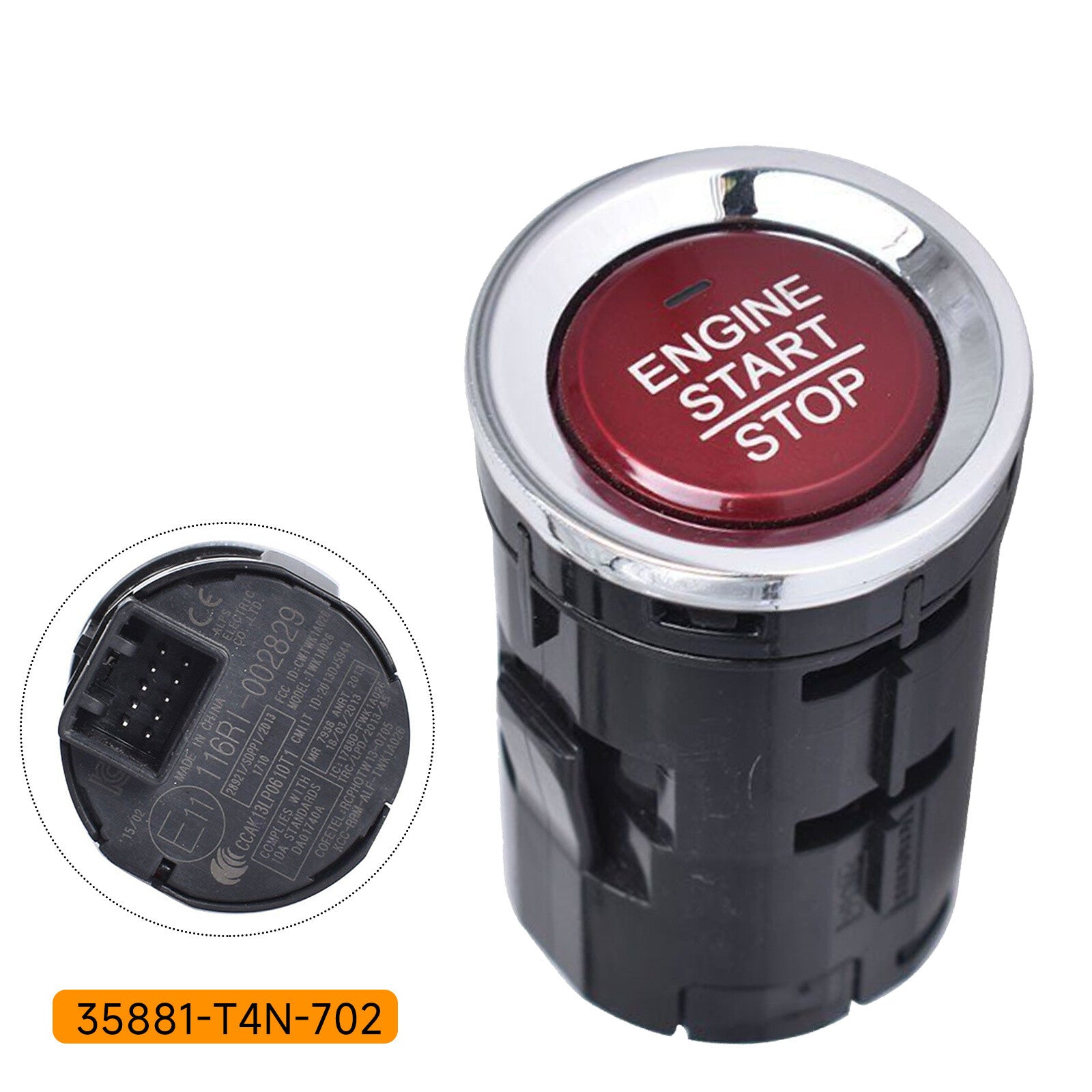 1PC 35881-T4N-702 Ignition Starter Switch For 2016-2018 for Honda HR-V HRV 1.8L