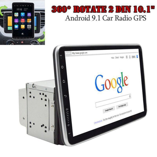 10.1 CARPLAY 2G+32G 360¡ã Rotate Android9.1 Car MP5 Radio GPS EQ Wifi Head Unit