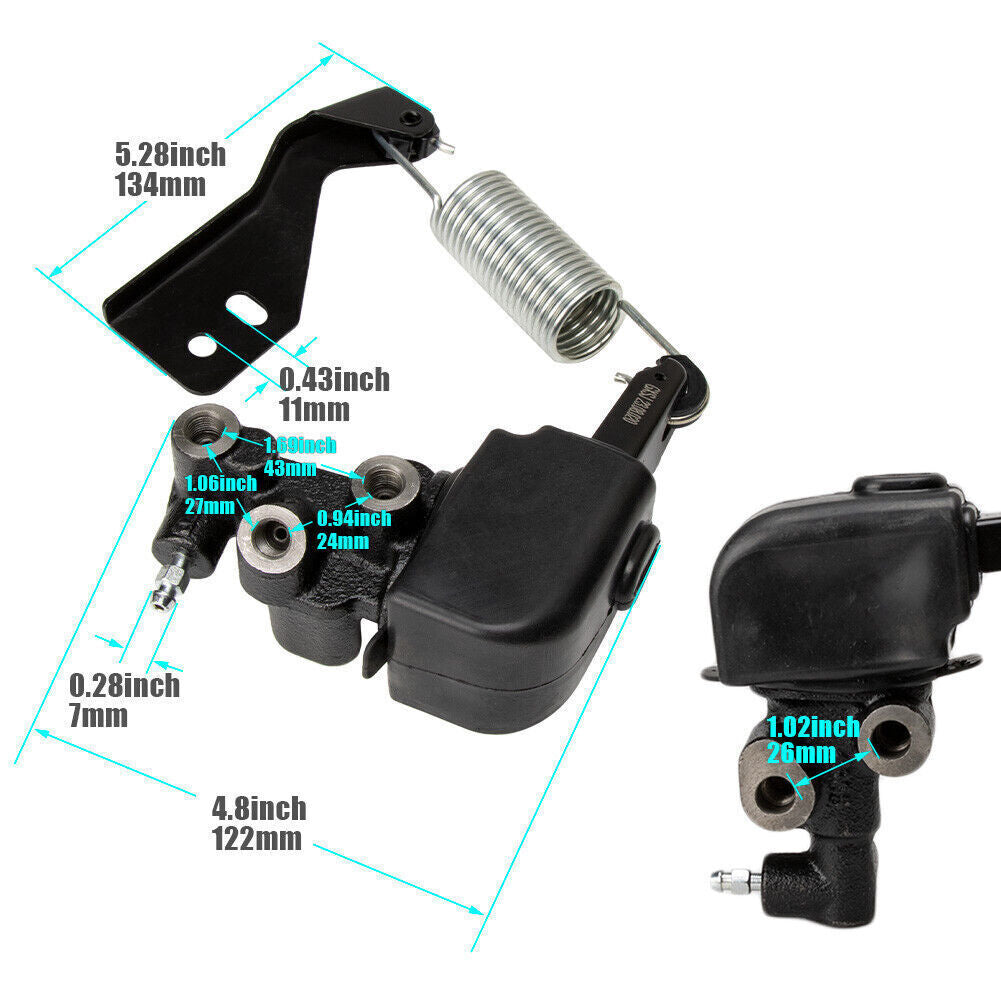 One brake load-sensing proportional valve is suitable for Nissan Frontier Navara 1998-2001