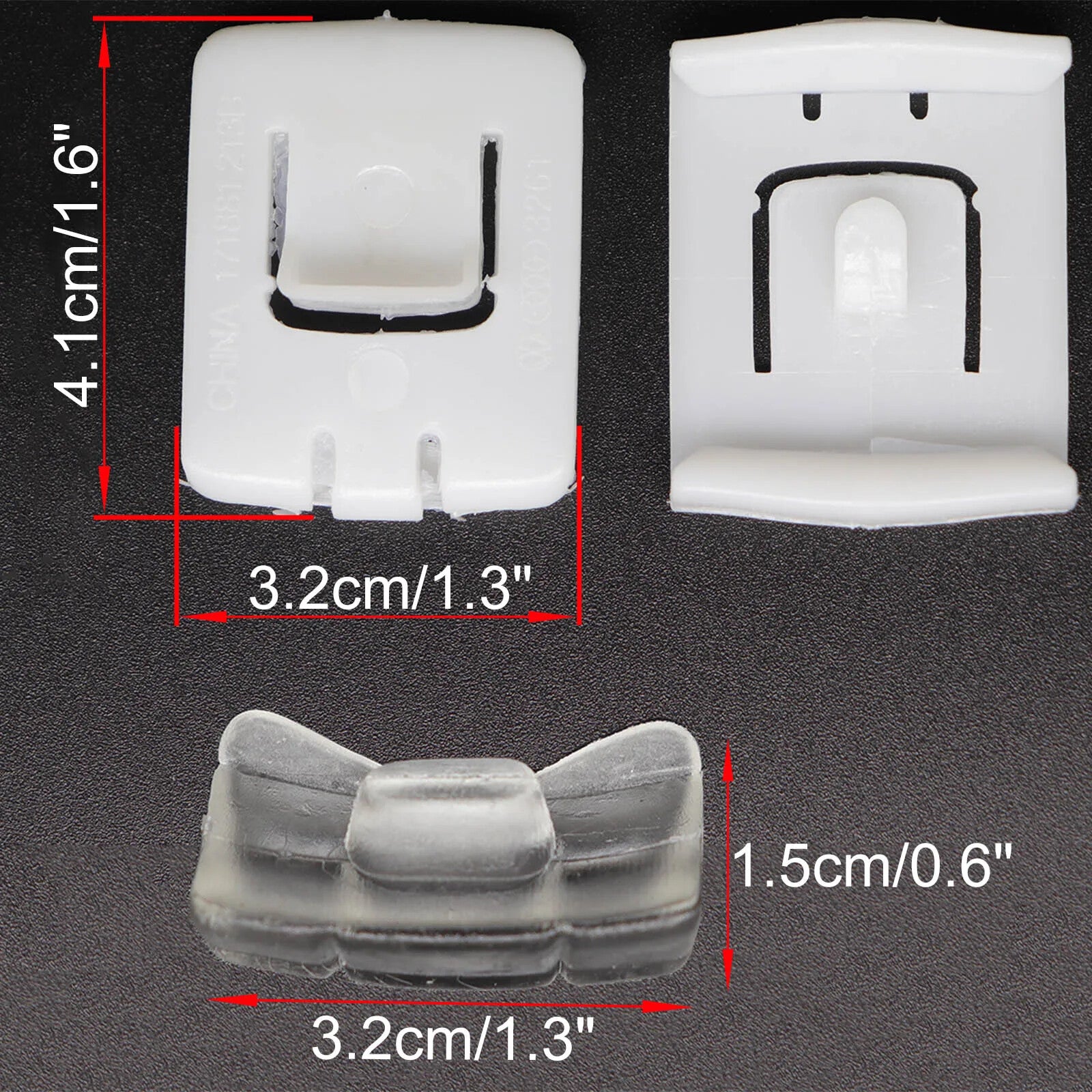 for VW Polo Mk3 6N/6KV for Seat Fastener Rail Runner Clip Slider Guide Piece Kit