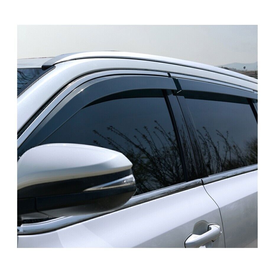 4P Window Visor Vent Rain Wind Guard Shade Trim for Lexus RX 350 350h 500h 23-24