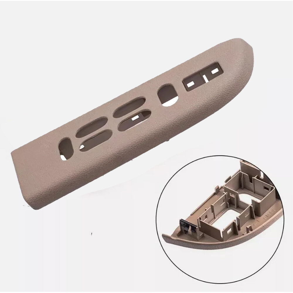 1X Front Driver Door Panel TAN Window Switch Bezel For 2003-2006 for Ford Expedition