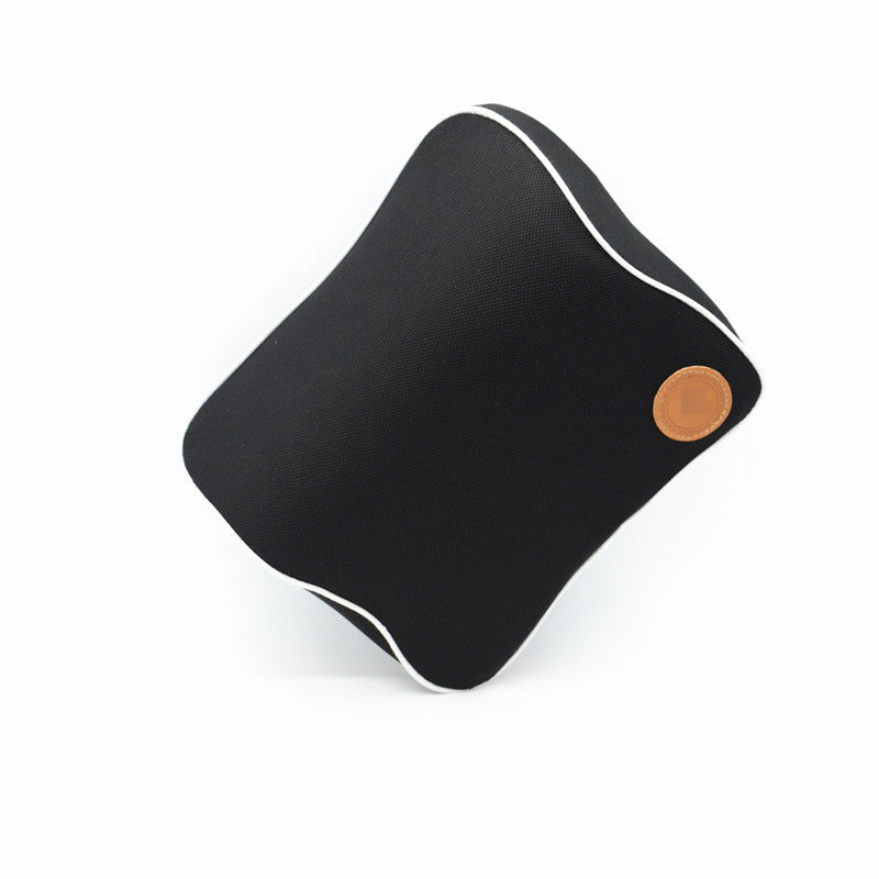 Car Black Head Neck Pillow Slow elasticity Foam Sponge for Seat Support Cushion
