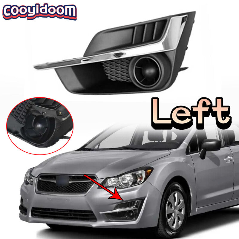 Left Fog light cover for Subaru Impreza 2015-16 fog lamp trim 57731FJ310 1PCS