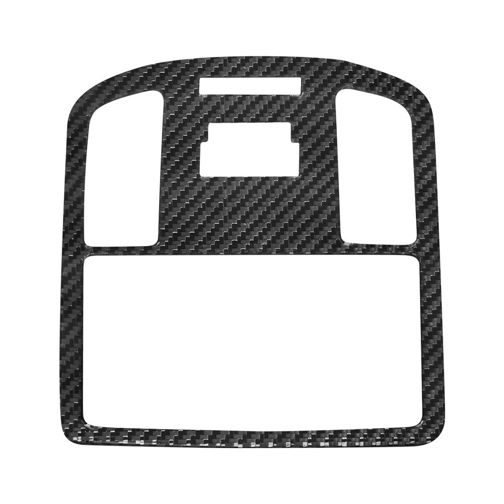 Carbon Fiber Roof Reading lights Frame Cover Trim for Toyota Hilux 2015-2021