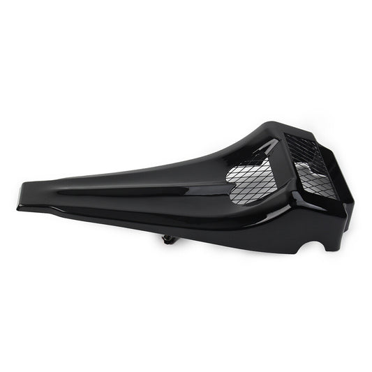 ABS Black Stretched Chin Spoiler for Harley Touring Road King 1997-2013