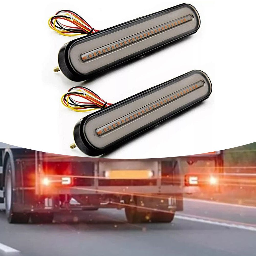 LED Car Strobe Brake Flowing Turn Signal Rear Tail Light Truck Trailer Lamp