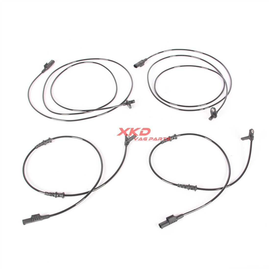 4 Front and Rear ABS Wheel Speed Sensor LR Kit for Volkswagen Crafter and for Mercedes-Benz