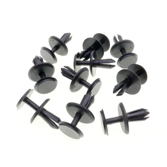 25-Piece Pack of Tan Headliner Clips with Nylon Fasteners XW7Z-6302354-A for A6 for Ford