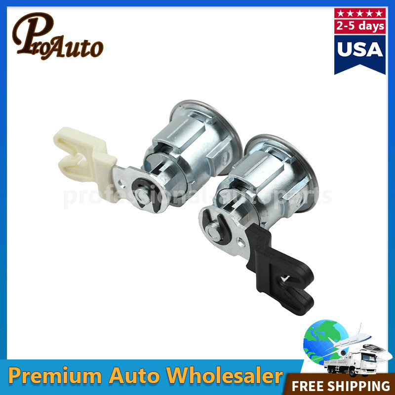 Door Lock Cylinder Keys Set of 2 for Ford E-150 E-250 Van for Mercury for Mazda