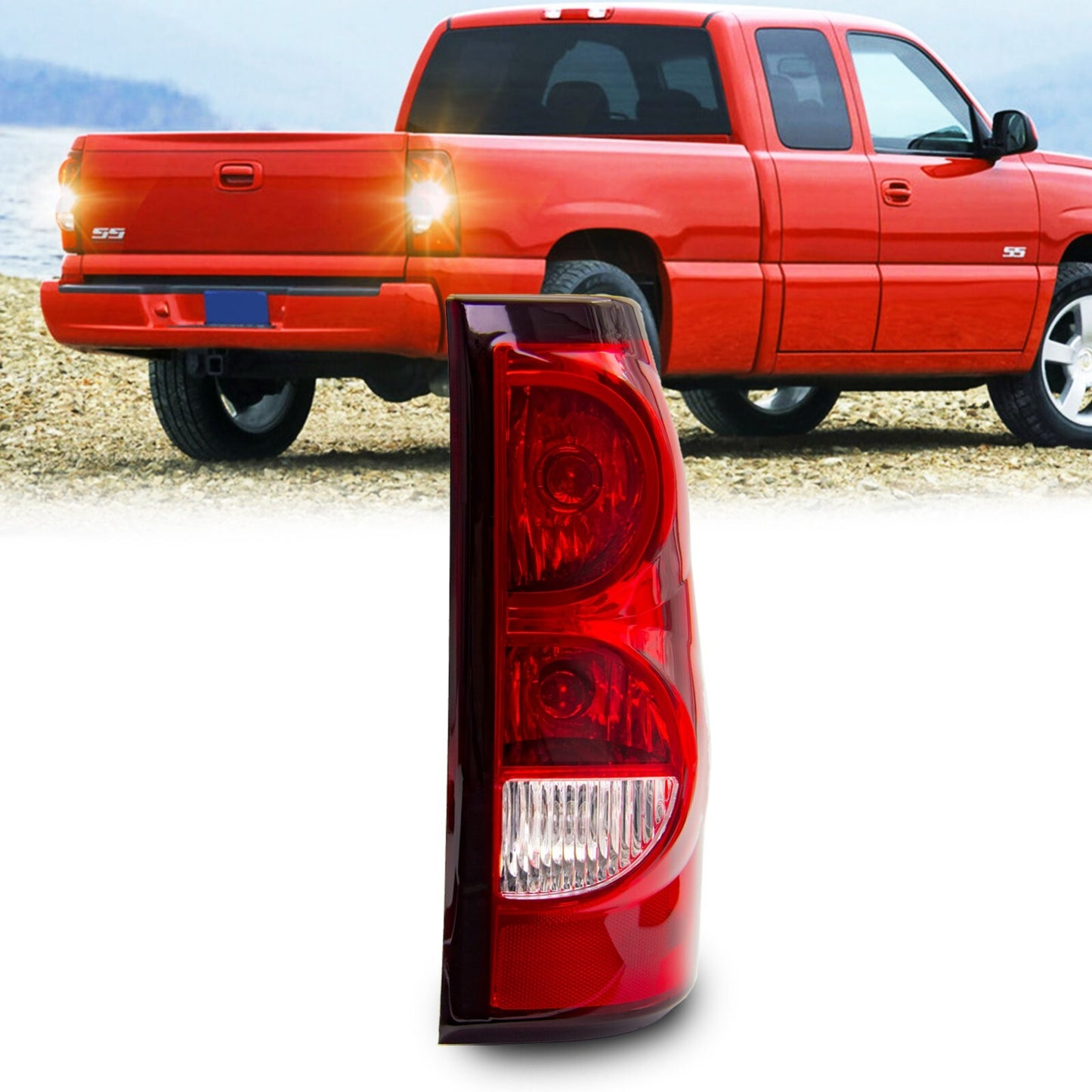 1999-2006 for Chevrolet Silverado 1500 2500 3500 99-03 Gimli for Sierra Right Taillights