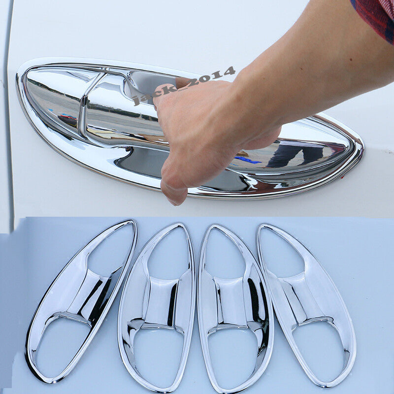 ABS Chrome Door Handle Grand Bowl Cover Trim fit for 2014-2018 for Toyota for Corolla