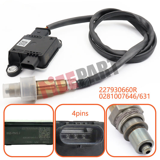227930660R PM Exhaust Particulate Sensor compatible for Renault Master 2.3 diesel