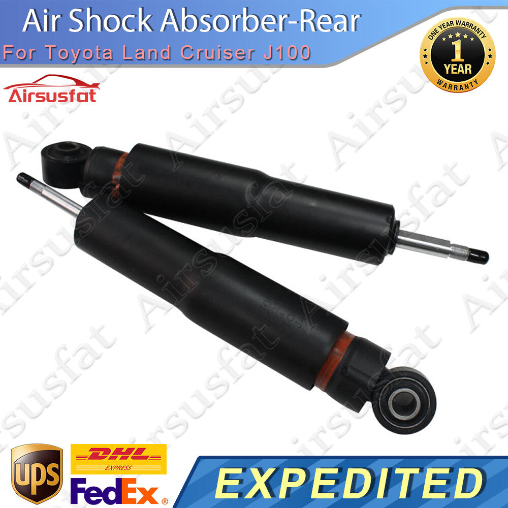 2x Fit for Toyota for Land Cruiser J100 for Lexus LX470 Rear LR Hydraulic Shock Struts