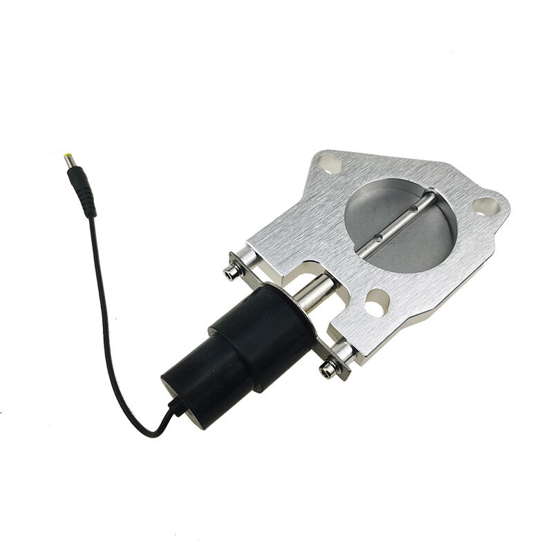 2 pairs of electric exhaust valves with stainless steel Y-shaped tubes and wireless remote control