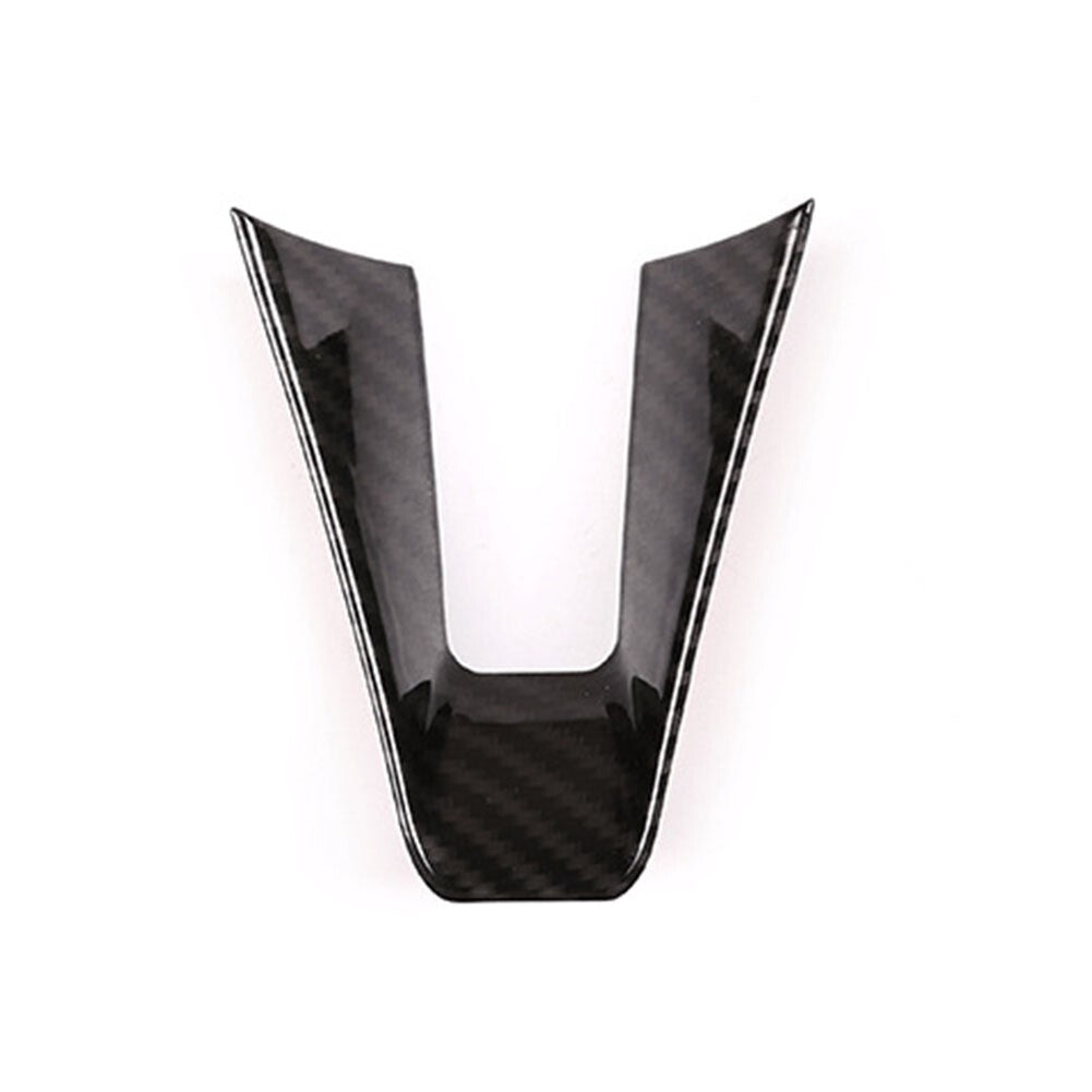 Carbon Fiber Steering Wheel Cover Trim For Alfa For Romeo For Giulia for Stelvio