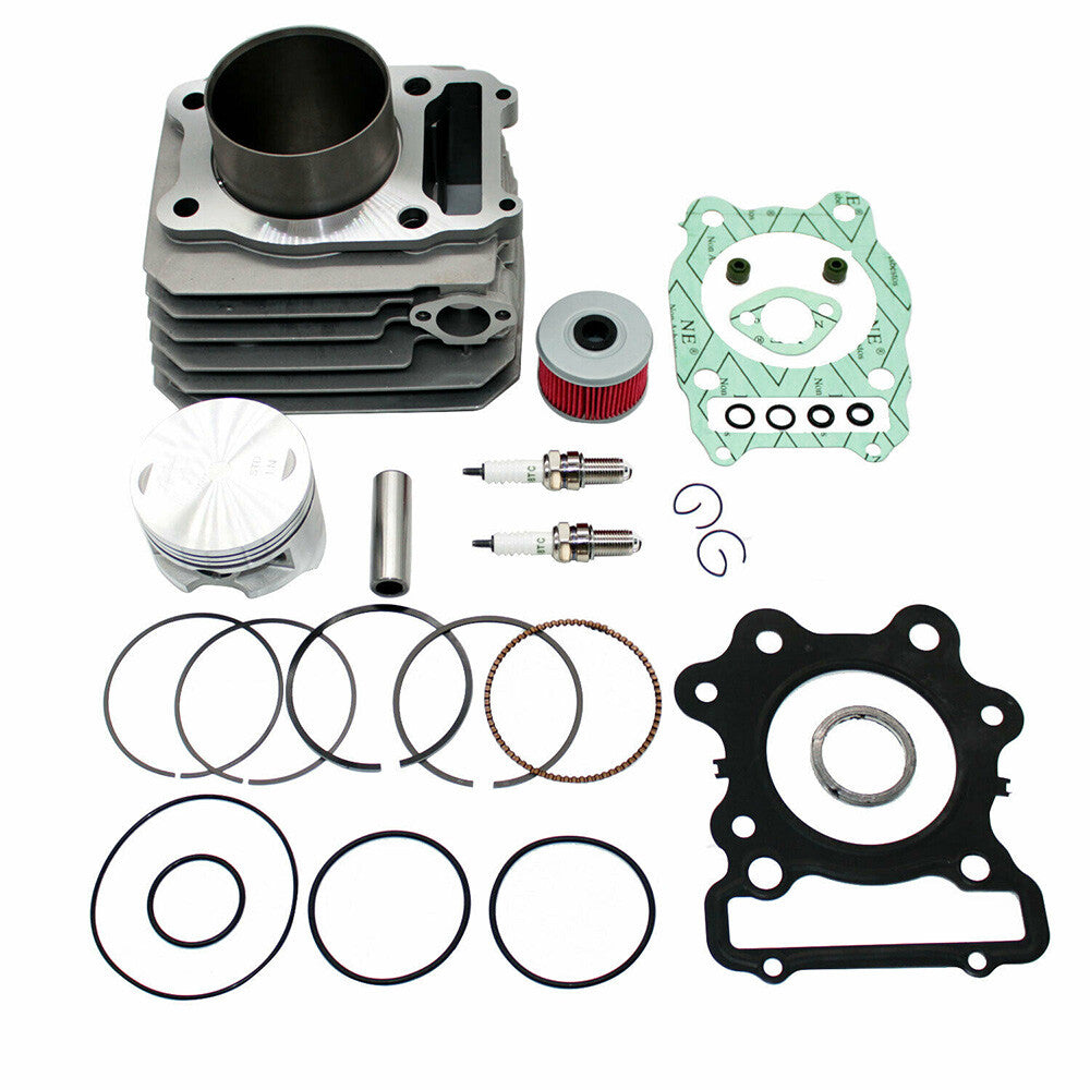 Top End Cylinder Rebuild Kit 74MM for 1988~2000 for Honda TRX 300 Fourtrax FW 4x4