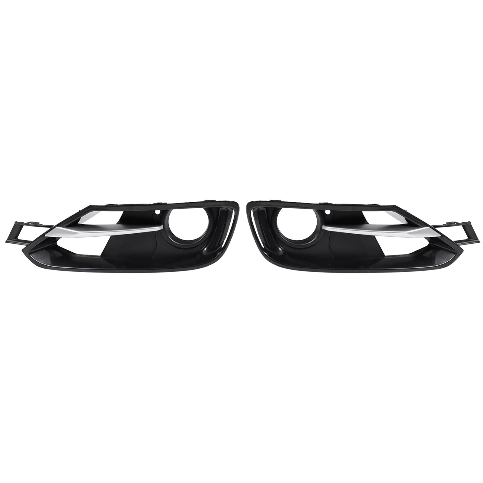 Front bumper fog light grille with chrome cover trim suitable for BMW 3 Series F30 F31 12-15