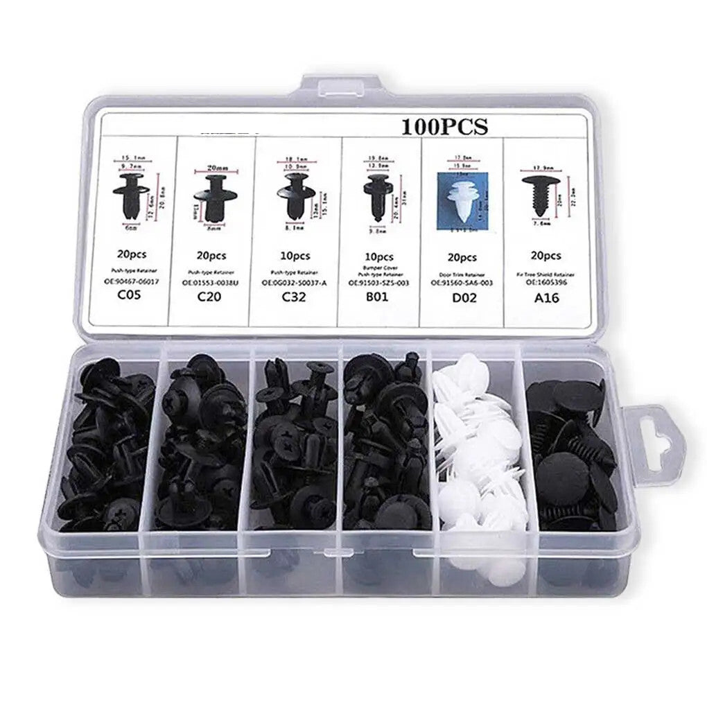 Car Plastic Clip Fixing Door Pin Removing Retainer Rivet Screws Disassembly Tool